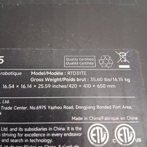 DREAME GOVAC 405 ROBOT VACUUM AND MOP COMBO - 25,000PA SUCTION POWER, AUTO-EMPTY AND MOP SELF-CLEANING DOCK - BLACK - (MODEL: RTD31TE) image 16