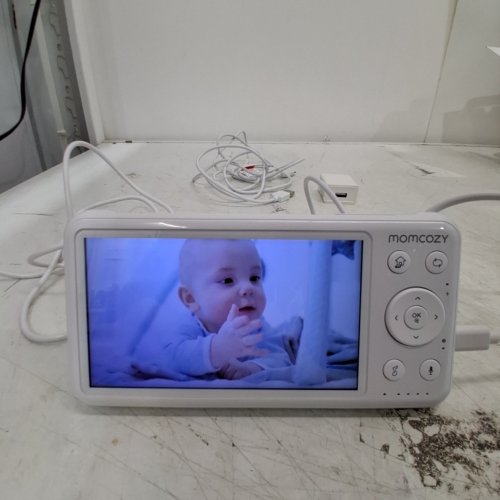 MOMCOZY SMART WIFI BABY MONITOR REPLACEMENT - 5' - WHITE (MODEL:BM01) image 2