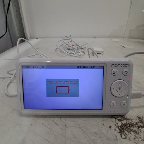 MOMCOZY SMART WIFI BABY MONITOR REPLACEMENT - 5' - WHITE (MODEL:BM01) image 3