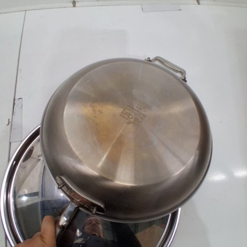 ALL-CLAD D3 NON-STICK FRYING PAN - 14" - SILVER image 5