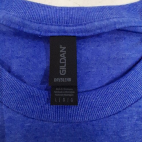 MEN'S GILDAN VICE GRIP GARAGE T-SHIRT - LARGE - BLUE image 3