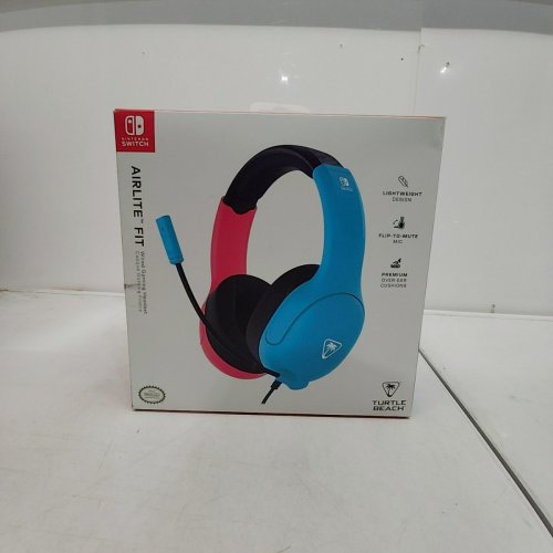 TURTLE BEACH NINTENDO SWITCH AIRLITE FIT WIRED GAMING HEADPHONES - RED/BLUE/BLACK (MODEL: TBS-8002-25) image 4