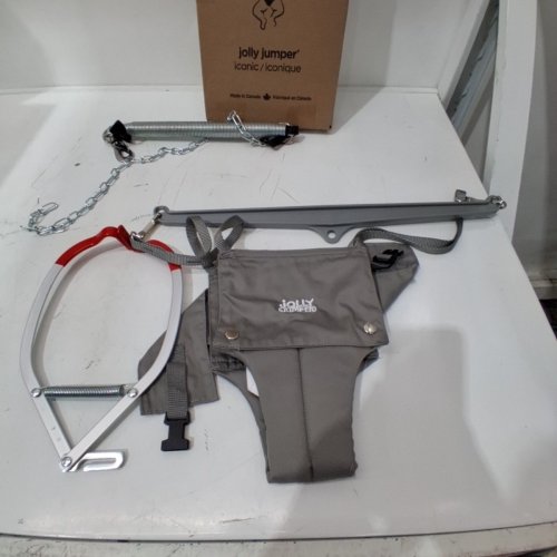 JOLLY JUMPER ICONIC ORIGINAL JOLLY JUMPER WITH DOOR CLAMP - 28 LBS MAXIMUM - GREY image 2