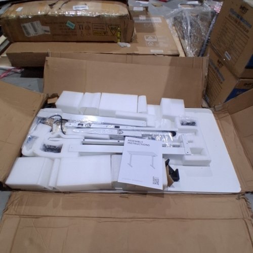 ELECTRIC STANDING DESK FOR BEDROOM / LIVING ROOM - 48" X 24" - WHITE (MODEL: SDE0148-R2) image 2
