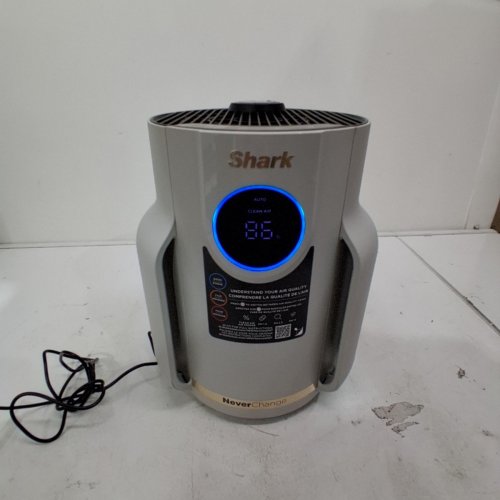 SHARK NEVER CHANGE COMPACT PRO HOME AIR PURIFIER WITH HEPA FILTRATION - UP TO 250SQFT - WHITE (MODEL: HP072C) image 3