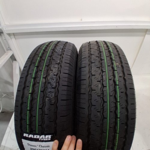 2PK RADAR DIMAX CLASSIC VINTAGE STEEL BELTED RADIAL ALL-SEASON TIRES (M+S) - 205/70R14 - BLACK (MODEL: RNC0059) image 5
