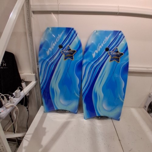 2PK WAVESTORM BODYBOARD - 40" - 190 LBS CAP - BLUE (ITEM: 2012905) image 3