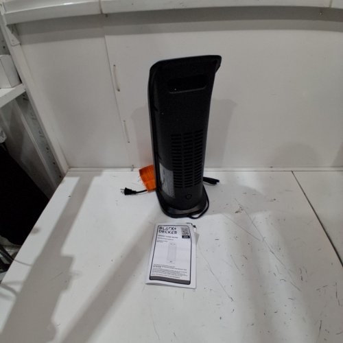 BLACK+DECKER CERAMIC TOWER HEATER - 1500W - BLACK (MODEL: BHTC571) image 4