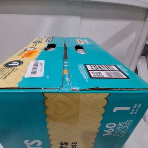 160PK PAMPERS SWADDLERS BEST DRYNESS DISPOSABLE DIAPERS - SIZE 1(8-14LB) image 2