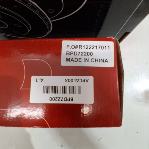 A-PREMIUM BRAKE DISC AND BRAKE PAD SET - FITS SELECT MODELS (MODELS: BPD72220/BRR31042) image 2