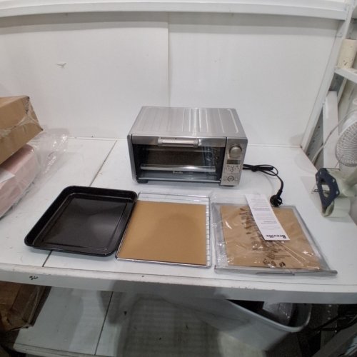 BREVILLE MINI SMART OVEN WITH ELEMENT IQ - STAINLESS STEEL (MODEL: B0V450XL/A) image 3