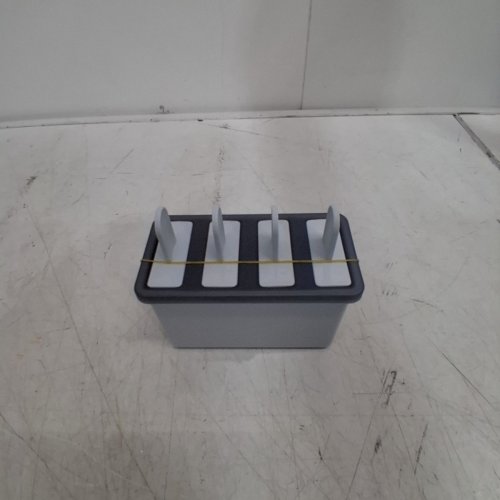 REUSABLE 4-SLOT ICE POPSICLE MOLD - 6" X 4" - GREY image 3