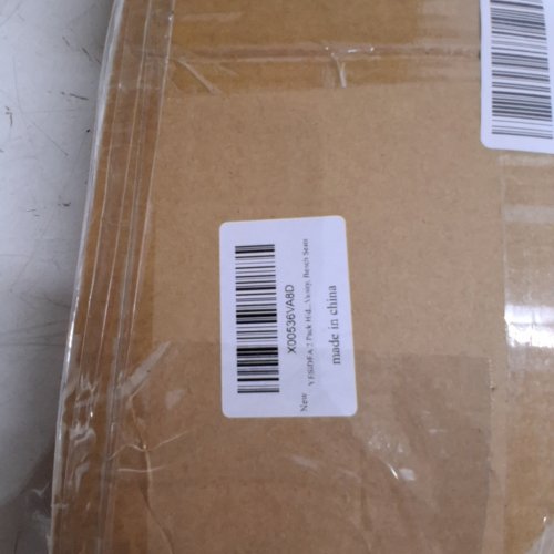 2PK HIDDEN FLOATING SHOWER BENCH BRACKET- 1/2" \ 20" - BLACK image 2