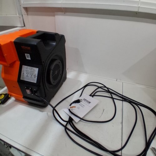 INFLATABLE BOUNCE HOUSE AIR BLOWER - 1100W - 1.5 & 1.7 HP - 3100RPM - BLACK/ORANGE - (MODEL: S-U12 MULTI) image 5