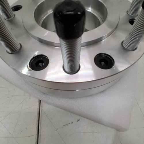 2PK EZACCESSORY WHEEL ADAPTER WITH WITH 125MM HUB CENTRIC LIP, 2" STUDS, & 14X1.5 LUG NUTS FOR VEHICLES WITH 6X135 MM BOLT PATTERN (MODEL: 6135-8170HCY-20) image 6
