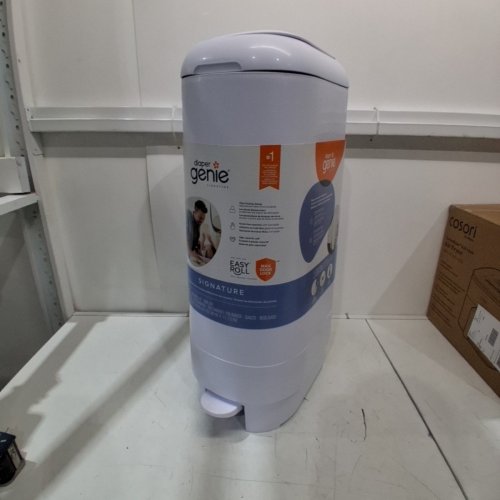 PLAYTEX DIAPER GENIE SIGNATURE PLATINUM DIAPER PAIL - 27" - WHITE (MODEL: I000814) image 2