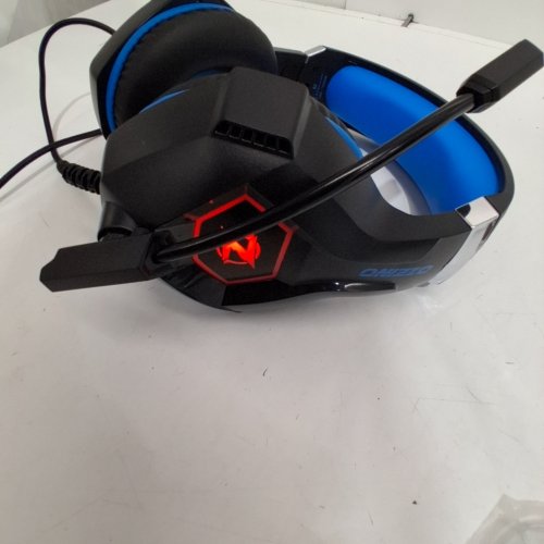 OZEINO GAMING HEADSET FOR PS5 PS4 XBOX ONE SWITCH PC, OVER EAR GAMING HEADPHONES - BLACK (MODEL : ZW1) image 2