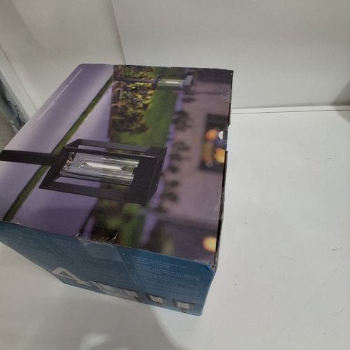 4PK GTX NATURALLY SOLAR POWERED 25LM PATHWAY LIGHTS - 4"X4"X23"- BLACK (MODEL: 1937955) image 3