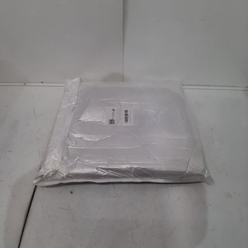 PMFRUG SEMI-ENCLOSED FOLDABLE TRAVEL CAT LITTER BOX - 21" X 16" X 5" - GREY/WHITE image 4