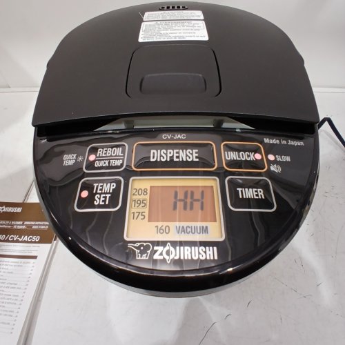 ZOJIRUSHI WATER BOILER & WARMER - 5L - SILVER/BLACK (MODEL: CV-JAC50XB) image 2