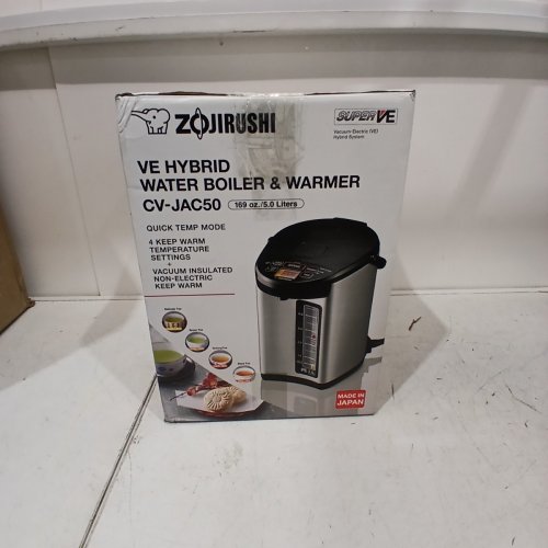 ZOJIRUSHI WATER BOILER & WARMER - 5L - SILVER/BLACK (MODEL: CV-JAC50XB) image 8