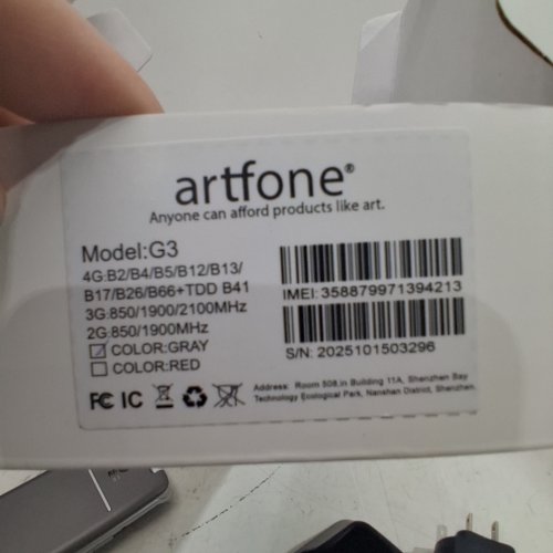 ARTFONE BASIC 4G FLIP PHONE - GREY (MODEL: G3) image 4