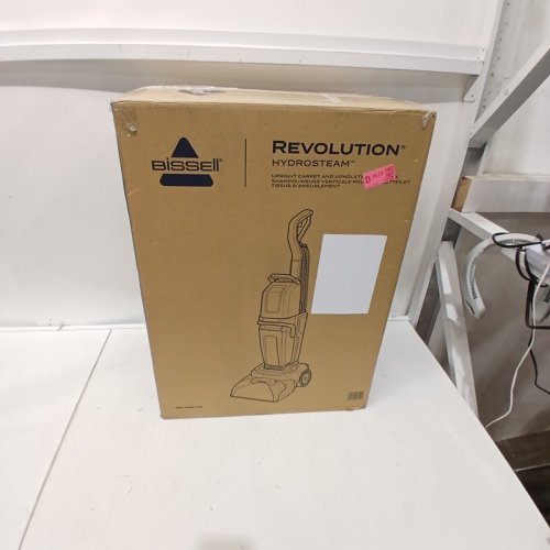 BISSELL REVOLUTION HYDRO STEAM PET CARPET CLEANER WITH 2 SOAPS- ORANGE/BLACK - (MODEL: 3432B) image 5