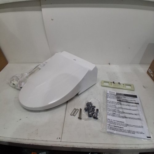 TOTO WASHLET A2 ELECTRONIC BIDET TOILET SEAT WITH HEAT FUNCTIONS & SOFTCLOSE LID - ELONGATED - WHITE (MODEL: SW3004#01) image 2