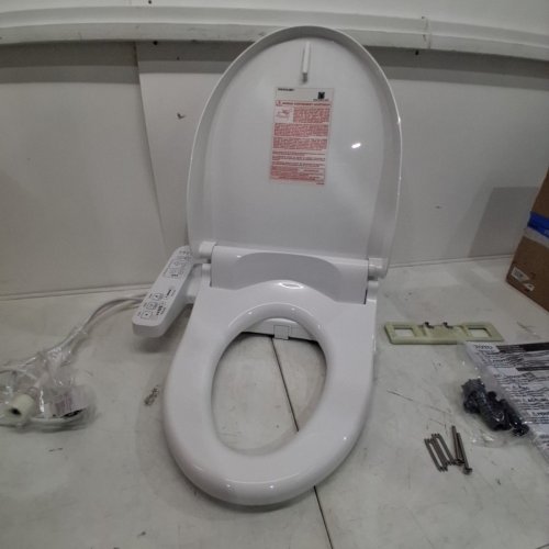 TOTO WASHLET A2 ELECTRONIC BIDET TOILET SEAT WITH HEAT FUNCTIONS & SOFTCLOSE LID - ELONGATED - WHITE (MODEL: SW3004#01) image 4