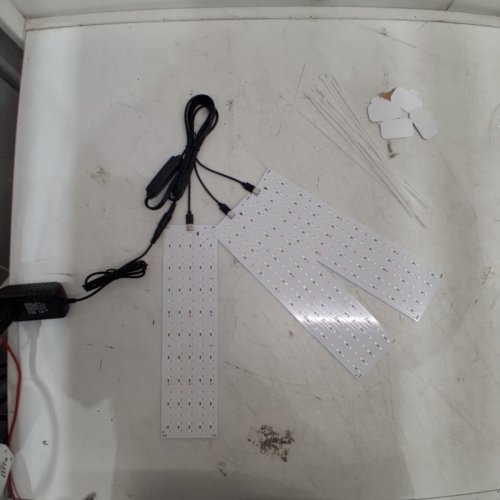 3PC PANEL FULL-SPECTRUM INDOOR PLANT GROW LIGHT - 5000K - WHITE image 3