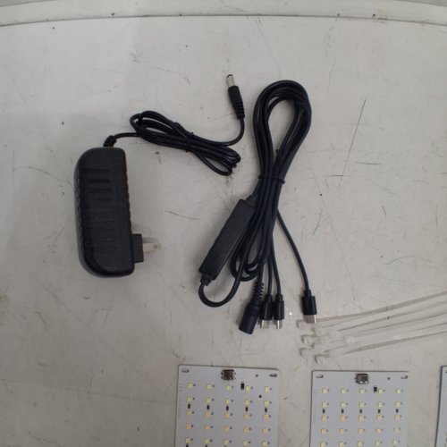 3PC PANEL FULL-SPECTRUM INDOOR PLANT GROW LIGHT - 5000K - WHITE image 4