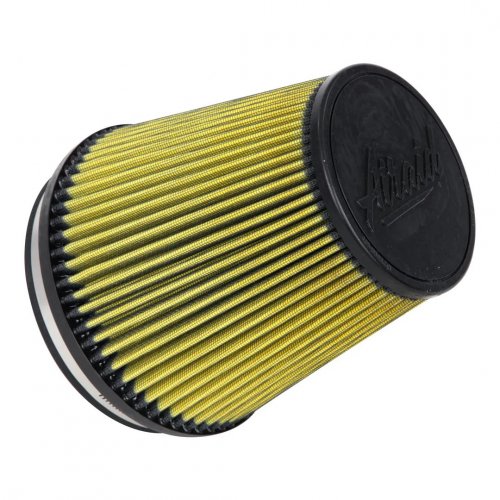 AIRAID HIGH-FLOW UNIVERSAL CONE AIR FILTER - 6"FLG, 7-1/4"B, 5"T, 7"H - YELLOW (MODEL: 704-462) image 2