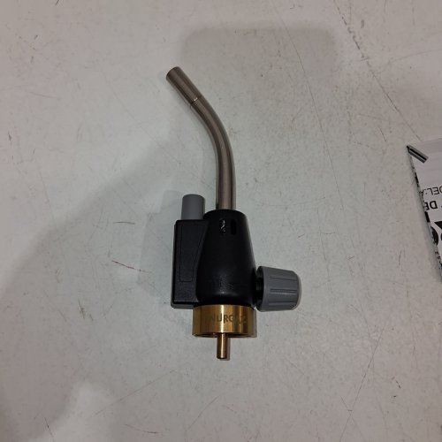 NURGAZ HIGH INTENSITY PROPANE TORCH HEAD FOR SOLDERING BRAZING WELDING -402B - BLACK AND SILVER image 2