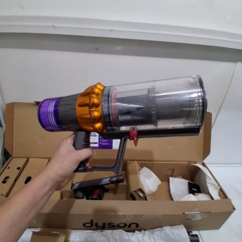 DYSON V15 DETECT CORDLESS MULTI-PURPOSE VACUUM CLEANER WITH ATTACHMENTS - GREY (MODEL: SV47) image 7