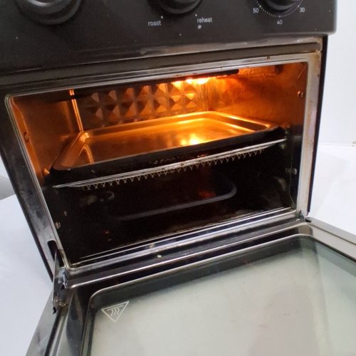 6-IN-1 OUR PLACE WONDER OVEN AIR FRYER AND TOASTER OVEN WITH STEAM INFUSION - 13 QT - BLACK (MODEL: APL.WDO.ESN.CHR) image 2