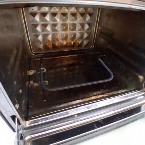 6-IN-1 OUR PLACE WONDER OVEN AIR FRYER AND TOASTER OVEN WITH STEAM INFUSION - 13 QT - BLACK (MODEL: APL.WDO.ESN.CHR) image 5