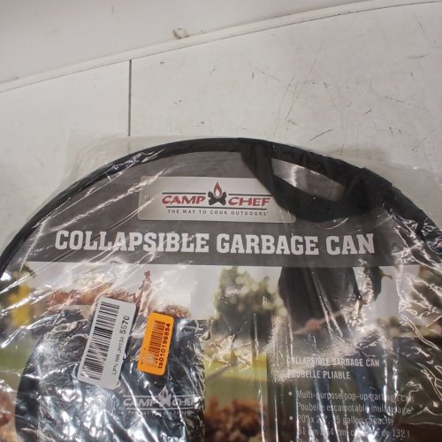 CAMP CHEF COLLAPSIBLE GARBAGE CAN - 20" X 25" - 35 GAL - BLACK - (MODEL- GCAN) image 4