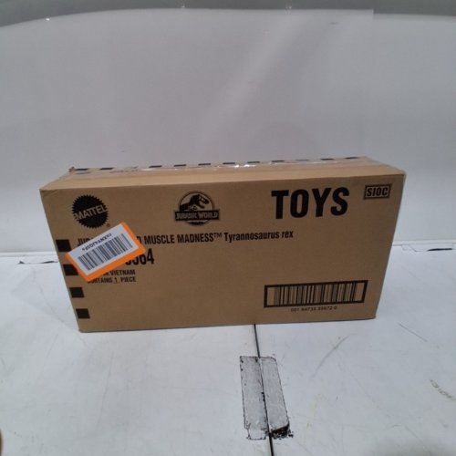 MATTEL JURASSIC WORLD MUSCLE MADNESS T-REX ROARING ACTION FIGURE (MODEL: JKG92) image 5