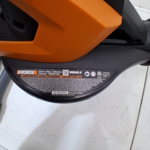 WORX CORDLESS MULTI-FUNCTIONAL BLOWER/SWEEPER/CLEANER - HI-CAPACITY 120MPH AIR SPEED - BLACK/ORANGE *TOOL ONLY* (MODEL: WG545.9) image 5