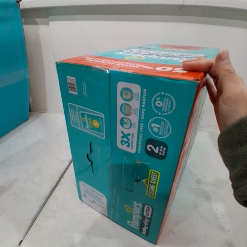 184PK PAMPERS BABY DRY ULTRA FRAGRANCE FREE 3X PROTECTION DIAPERS - SIZE 2 image 3