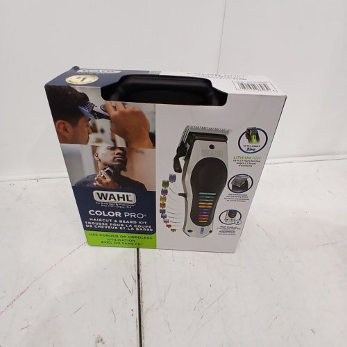 21PC WAHL COLOUR PRO CORD/CORDLESS HAIRCUT AND BEAR TRIM KIT - 2.5HR RUN TIME (MODEL: 1656565 / 3303) image 8