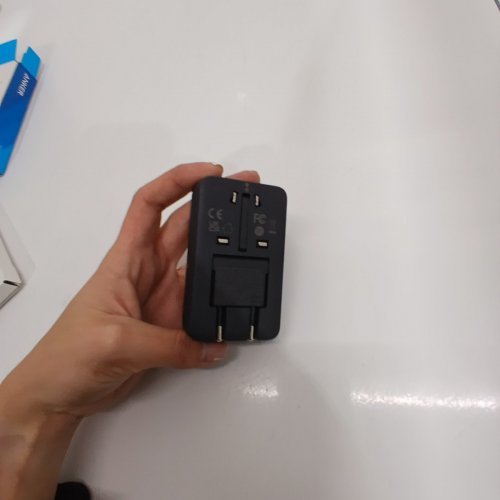 ANKER NANO EUROPEAN TRAVEL PLUG ADAPTER - AU/US/UK/EU - BLACK image 4