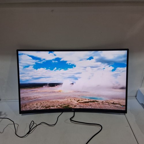 PIJ 4K UHD CURVED MONITOR WITH BUILT-IN SPEAKERS - 60HZ, 120% SRGB- 32" - BLACK (MODEL: PIJ004B) image 3