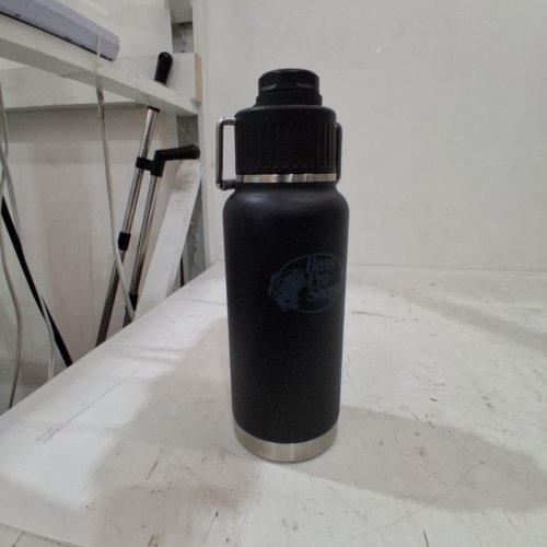 BPS WATER BOTTLE WITH SPOUT LID - 32 OZ - BLACK (MODEL: SPLWB-BLK-32) image 3