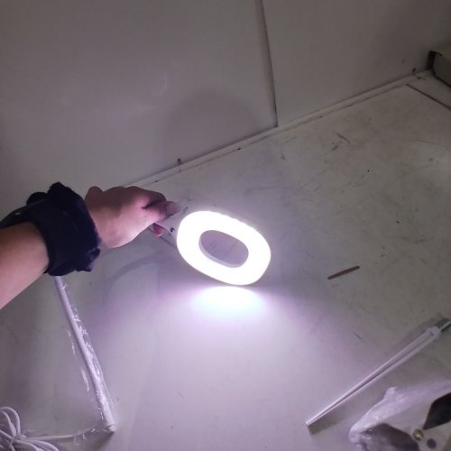 2-IN-1 CLAMP ON OR GROUND STAKE PLANT LED GROW LIGHT - 4.2" - WHITE image 3