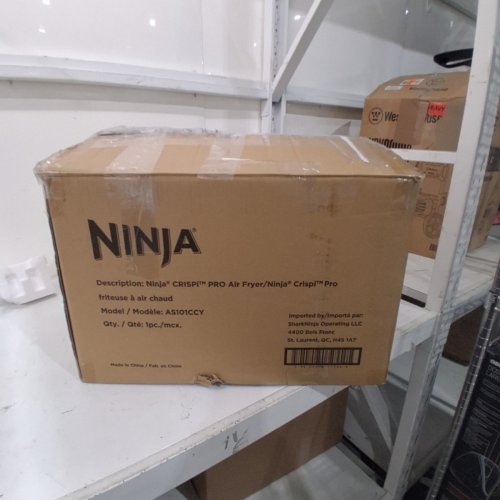 NINJA CRISPI PRO 6-IN-1 GLASS AIR FRYER SAFE FAMILY-SIZED COOKING SYSTEM - 2.5QT - 6QT - CYBERSPACE/BLUE (MODEL: AS101CCY) image 5