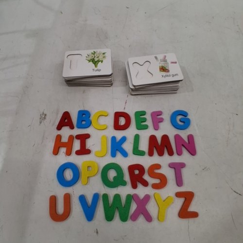 GOODCOW ENGLISH LETTER IDENTIFICATION CARDS - MULTICOLOUR (MODEL: DN-028) image 2