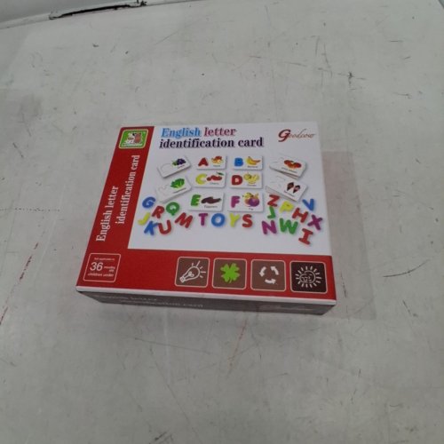 GOODCOW ENGLISH LETTER IDENTIFICATION CARDS - MULTICOLOUR (MODEL: DN-028) image 3