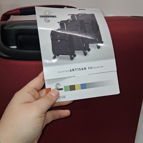 ATLANTIC ARTISAN III LUGGAGE - 24" - BURGUNDY image 7
