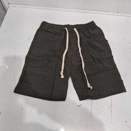 BOYS' DRAWSTRING SHORTS - MEDIUM - DARK GRAY image 2